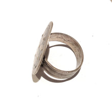 Load image into Gallery viewer, Moroccan Hand Made enamel sterling silver 925 Berber Ring size 7, Ethnic Rings, Tribal Jewelry, Moroccan Rings, Berber Jewelry