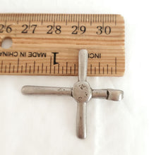Load image into Gallery viewer, Antique Ethiopian Christian silver cross pendant,Amulet pendant,Genuine old neckcross,Good silver,Boho jewelry