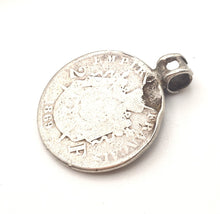 Load image into Gallery viewer, antique Ethiopia silver coins 1869s Silver coin Pendant, Made in 1969s, Jewelry, Silver coins.