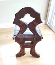 Load image into Gallery viewer, African elegant decorated chair from the Oromo people in Ethiopia Early 1900s,African ,Art Décor,Home Décor, religious art