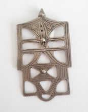 Load image into Gallery viewer, Moroccan Vintage handmade Tuareg Silve pendant, Ethnic Tribal, Tuareg Silver, Sahara jewelry, Ethnic Jewelry, Tribal Jewelry