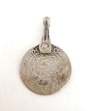 Load image into Gallery viewer, Vintage Coin Pendant high silver from Morocco ,1953s Coin,Silver Coin ,Jewelry Coins,Islam Jewelry, tribal jewelry