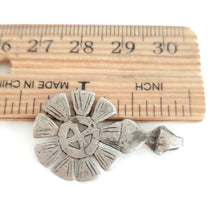 Load image into Gallery viewer, Antique Silver Ethiopian pendant Amulet pendant,Genuine old neckcross ,Good silver,Boho jewelry, Ethiopian jewelry