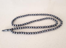 Load image into Gallery viewer, Yemen 102 Authentic Antique Black Coral Islamic Prayer Beads, old Black Coral ,Islamic Beads ,vintage Coral, Yemen Coral