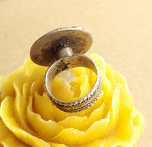 Load image into Gallery viewer, Antique Silver Ethiopian Ring size 8 tribal jewelry Hand Crafted ,Silver,Ethnic Jewelry,Tribal Jewelry