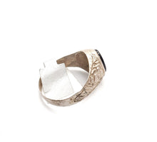 Load image into Gallery viewer, Antique Yemen Carnelian Silver Ring - Tribal Wedding Jewelry, Size 10