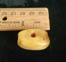Load image into Gallery viewer, Antique natural amber bead from Morocco 8 gr, Amazigh amber, natural amber, amber jewelry, Berber genuine amber, Moroccan amber,
