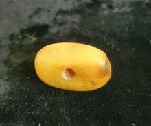 Load image into Gallery viewer, Antique natural amber bead from Morocco 8 gr, Amazigh amber, natural amber, amber jewelry, Berber genuine amber, Moroccan amber,