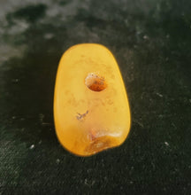 Load image into Gallery viewer, Antique natural amber bead from Morocco 8 gr, Amazigh amber, natural amber, amber jewelry, Berber genuine amber, Moroccan amber,