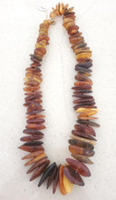 Load image into Gallery viewer, Large Baltic Amber Necklace: Natural Stone Tribal Jewelry, 22''
