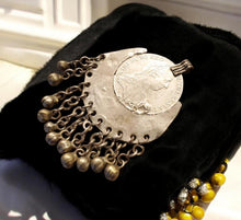 Load image into Gallery viewer, Antique Yemen Maria Theresa Coin Pendant: Silver Dangles Jewelry