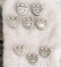 Load image into Gallery viewer, 1 Old Ethiopian Telsum Silver Phallic Pendants beads, Ethiopian Beads, Hand Crafted, Ethiopian Telsum,african Silver, Ethiopian jewelry