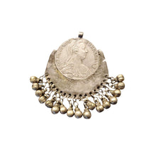 Load image into Gallery viewer, Antique Yemen Maria Theresa Coin Pendant: Silver Dangles Jewelry