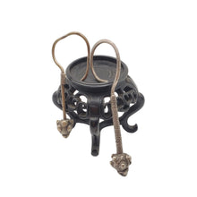 Load image into Gallery viewer, Vintage Silver Tuareg Dangle Earrings: Moroccan Tribal Jewelry