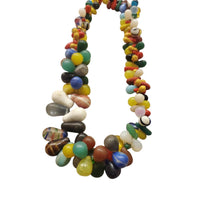 Load image into Gallery viewer, Antique African Wedding Beads: Mali Bohemian Mixed Strand, 24"