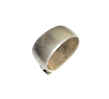 Load image into Gallery viewer, Antique Silver Ethiopian Wedding Ring: Tribal Jewelry, Size 8.5