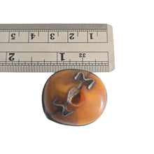 Load image into Gallery viewer, Antique Moroccan Amber Bead: Genuine Berber Jewelry Supply