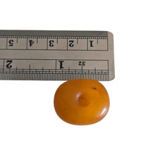 Load image into Gallery viewer, Antique Moroccan Amber Bead: Genuine Berber Jewelry Supply