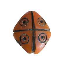 Load image into Gallery viewer, Antique Moroccan Simulated Amber Bead: Ethnic Tribal Jewelry