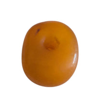 Load image into Gallery viewer, Antique Moroccan Amber Bead: Genuine Berber Jewelry Supply