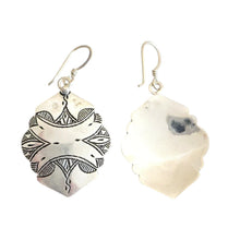 Load image into Gallery viewer, Berber Sterling Silver Dangle Earrings: Moroccan Filigree Jewelry