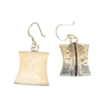 Load image into Gallery viewer, Moroccan Berber Sterling Silver Dangle Earrings: Filigree 925 Jewelry