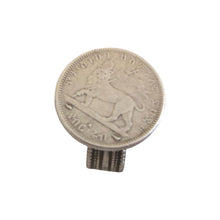 Load image into Gallery viewer, Antique Ethiopian Lion of Judah Ring - Haile Selassie - Size 8.5