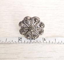 Load image into Gallery viewer, Antique Bawsani Yemen Filigree Silver Ring - Size 6.5