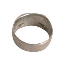 Load image into Gallery viewer, Antique Silver Ethiopian Wedding Ring: Tribal Ethnic Jewelry, Size 11.5