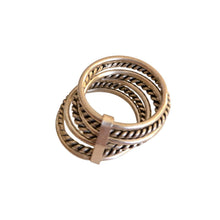 Load image into Gallery viewer, Vintage Tuareg Silver Ring Moroccan Tribal Jewelry, Size 6.5