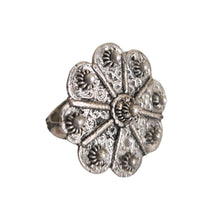 Load image into Gallery viewer, Antique Bawsani Yemen Filigree Silver Ring - Size 6.5