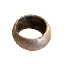 Load image into Gallery viewer, Antique Silver Ethiopian Wedding Ring: Tribal Jewelry, Size 7