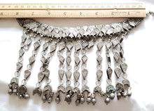 Load image into Gallery viewer, Antique Bawsani Silver granulated Dangled Beads Necklace circa 1910s,Hand Crafted Silver,Pendants Necklace,Ethnic Jewelry,Tribal Jewelry