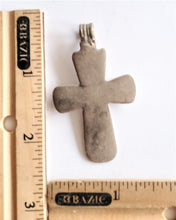 Load image into Gallery viewer, Antique Ethiopian Coptic Christian Cross Pendant Maria Theresa coin