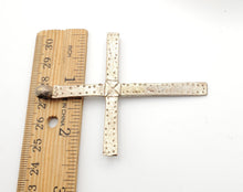 Load image into Gallery viewer, Ethiopian Christian silver cross pendant cross,religious cross,Ethiopian Cross,Coptic Cross,Coptic ethiopian bronze