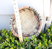 Load image into Gallery viewer, Ethiopian decorative basket handwoven basket large basket, African Art, Décor Baskets,bread basket,Ethiopian Basket