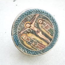 Load image into Gallery viewer, Early 20th old African Kebero drum from Ethiopia Coptic Christian Orthodox Church ,African Art Décor,Hand-Carved Wood drum , African drum