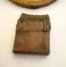 Load image into Gallery viewer, 1 Old Ethiopian Leather Healing Scroll Protection Amulet large size Kitabe,religious pendant,Ethiopian Amulet,Leather,Manuscripts Scroll