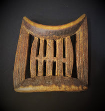 Load image into Gallery viewer, Antique Ethiopian Tribal Hand carved Headrest African Art Decor,African ,Art Décor,Home Décor, religious art