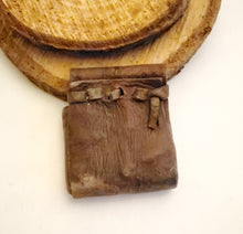 Load image into Gallery viewer, 1 Old Ethiopian Leather Healing Scroll Protection Amulet large size Kitabe,religious pendant,Ethiopian Amulet,Leather,Manuscripts Scroll