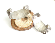 Load image into Gallery viewer, Antique Moroccan Tuareg 925 silver 1 anklets cuff bracelet, ethnic tribal, tribal bracelets,Moroccan jewelry,ethnic jewelry,Tuareg bracelets