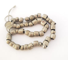 Load image into Gallery viewer, Antique Ethiopian strand of silver Heishi Anklet 1930s,ethiopian Silver,Fashion Anklets, vintage heishi, Silver Antiques,,ethiopian anklet,