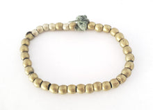Load image into Gallery viewer, Antique Ethiopian 11''strand of silver Heishi Anklet 1930s ,collectible silver,Ethnic silver Beads ,Jewelry Supplies Beads
