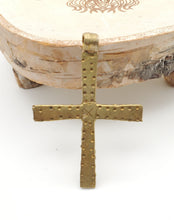 Load image into Gallery viewer, Ethiopian Christian handmade Brass cross pendant cross,religious cross,Ethiopian Cross,Coptic Cross,Coptic ethiopian bronze