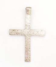 Load image into Gallery viewer, Ethiopian Christian silver cross pendant cross,religious cross,Ethiopian Cross,Coptic Cross,Coptic ethiopian bronze