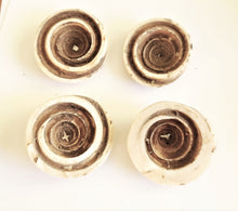 Load image into Gallery viewer, Old carved shell 1 XLarge Hair adornment/trade beads Berber Mauritania ,Hand Crafted ,CONUS SHELL ,Ethnic Jewelry,Tribal Jewelry