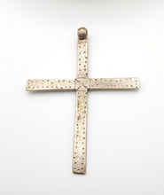 Load image into Gallery viewer, Ethiopian Christian silver cross pendant cross,religious cross,Ethiopian Cross,Coptic Cross,Coptic ethiopian bronze