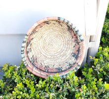 Load image into Gallery viewer, Ethiopian decorative basket handwoven basket large basket, African Art, Décor Baskets,bread basket,Ethiopian Basket