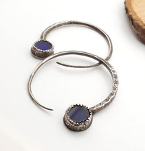 Load image into Gallery viewer, Traditional Old Silver Tuareg hoop earrings Ethnic Tribal,Ethnic Jewelry,sliver Earrings,Dangle & Drop Earrings,Tribal Jewelry,