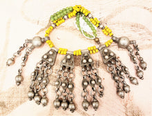 Load image into Gallery viewer, Antique Ethiopian silver wedding granulate fillegrain Argobba necklace 20th,African Necklace,Tribal Jewelry,Royal Jewels,Ethiopian necklace